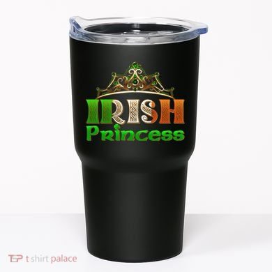 Irish Princess Crown St. Patrick's Day Tumbler