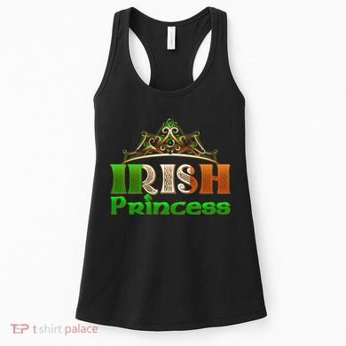 Irish Princess Crown St. Patrick's Day Women's Tank Top