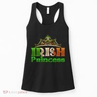 Irish Princess Crown St. Patrick's Day Women's Tank Top thumb 0
