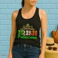 Irish Princess Crown St. Patrick's Day Women's Tank Top thumb 2