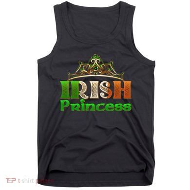 Irish Princess Crown St. Patrick's Day Tank Top