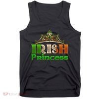 Irish Princess Crown St. Patrick's Day Tank Top thumb 0