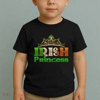 Irish Princess Crown St. Patrick's Day Toddler T-Shirt thumb 2