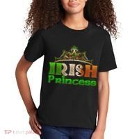 Irish Princess Crown St. Patrick's Day Kids T-Shirt thumb 2
