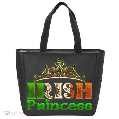 Irish Princess Crown St. Patrick's Day Tote Bag