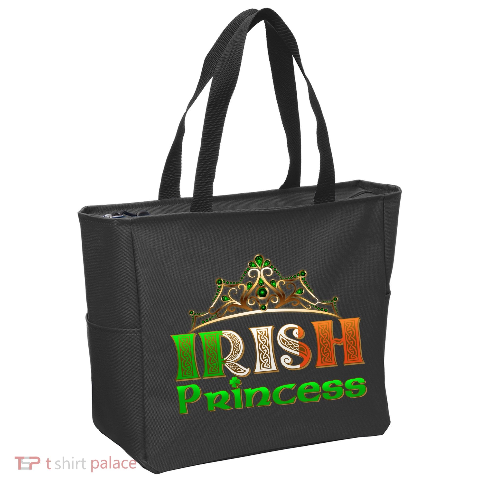 Irish Princess Crown St. Patrick's Day Tote Bag