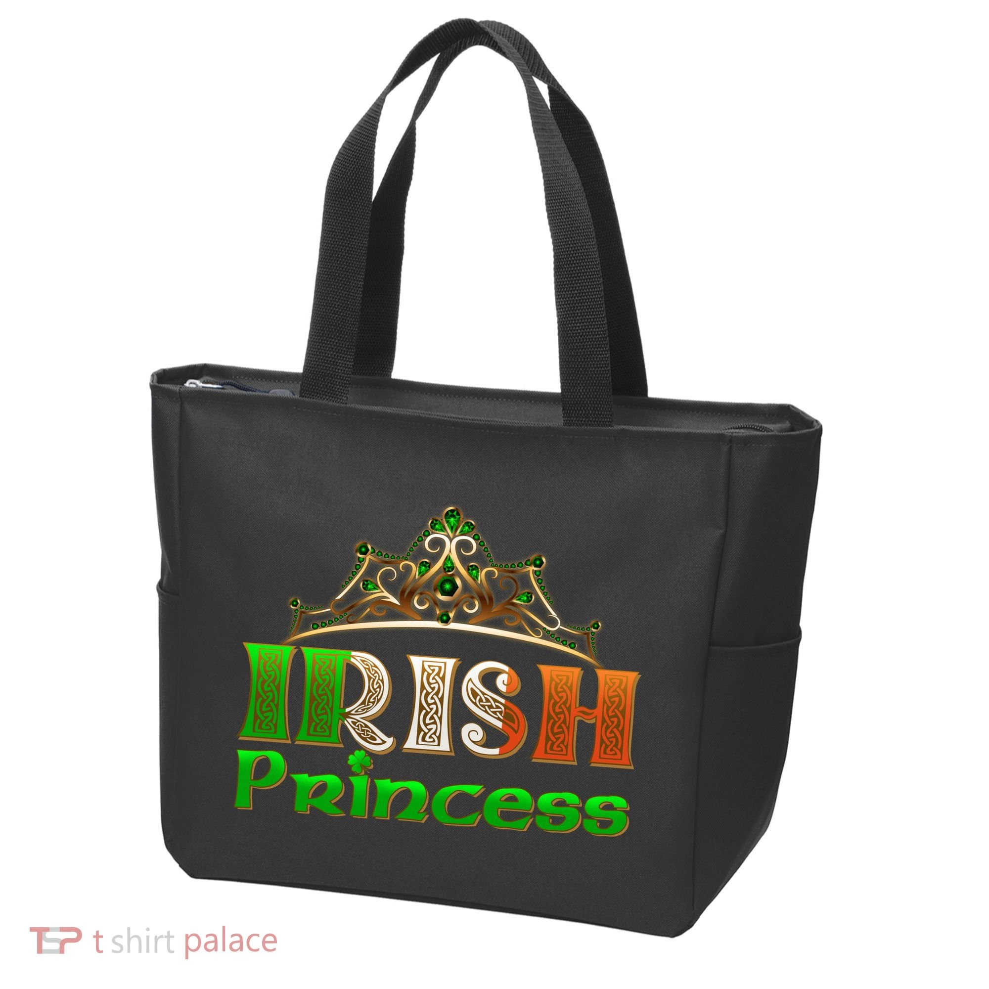 Irish Princess Crown St. Patrick's Day Tote Bag
