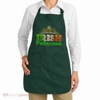 Irish Princess Crown St. Patrick's Day Apron thumb 2
