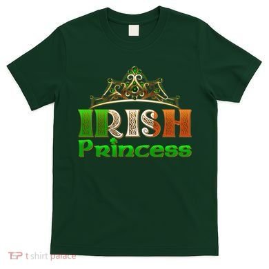 Irish Princess Crown St. Patrick's Day T-Shirt