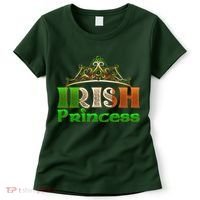 Irish Princess Crown St. Patrick's Day Women's T-Shirt thumb 0