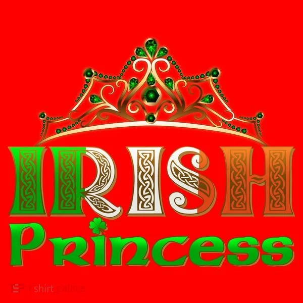 Irish Princess Crown St. Patrick's Day Santa Hat