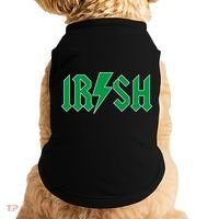 Irish Rocks Logo Music Parody St Patricks Day Doggie Tank thumb 0