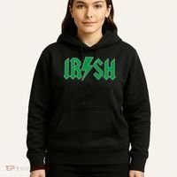 Irish Rocks Logo Music Parody St Patricks Day Hoodie thumb 5