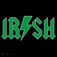 Irish Rocks Logo Music Parody St Patricks Day T-Shirt thumb 7