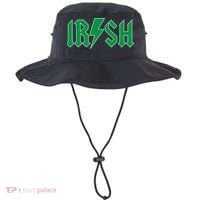 Irish Rocks Logo Music Parody St Patricks Day Bucket Hat thumb 0