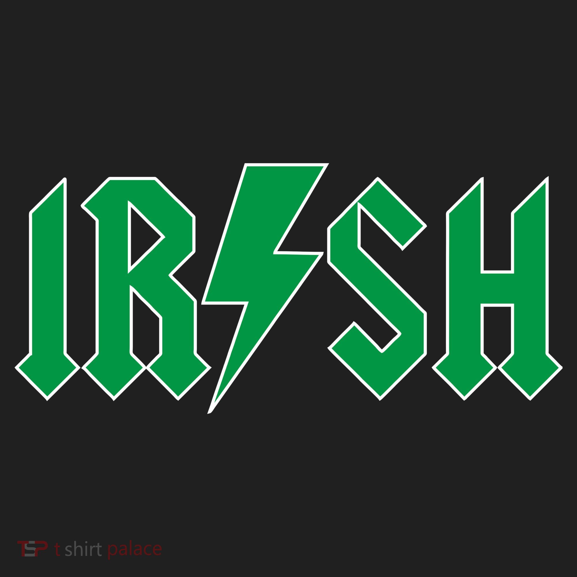 Irish Rocks Logo Music Parody St Patricks Day Beanie