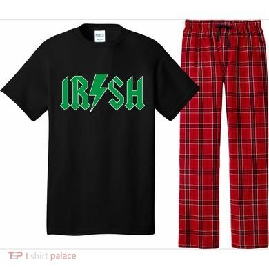 Irish Rocks Logo Music Parody St Patricks Day Pajama Set