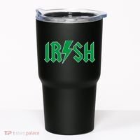 Irish Rocks Logo Music Parody St Patricks Day Tumbler thumb 0