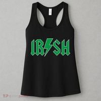 Irish Rocks Logo Music Parody St Patricks Day Women's Tank Top thumb 3