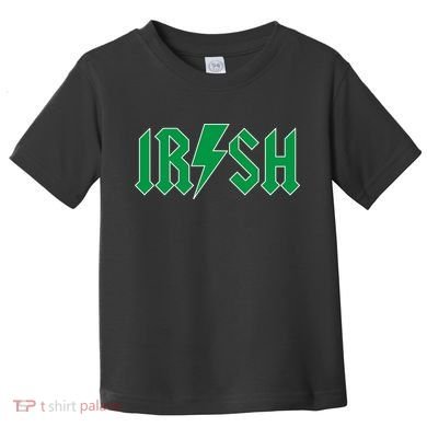 Irish Rocks Logo Music Parody St Patricks Day Toddler T-Shirt