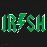 Irish Rocks Logo Music Parody St Patricks Day Visor thumb 3