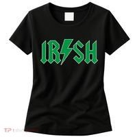 Irish Rocks Logo Music Parody St Patricks Day Women's T-Shirt thumb 0