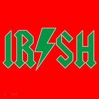 Irish Rocks Logo Music Parody St Patricks Day Santa Hat thumb 1