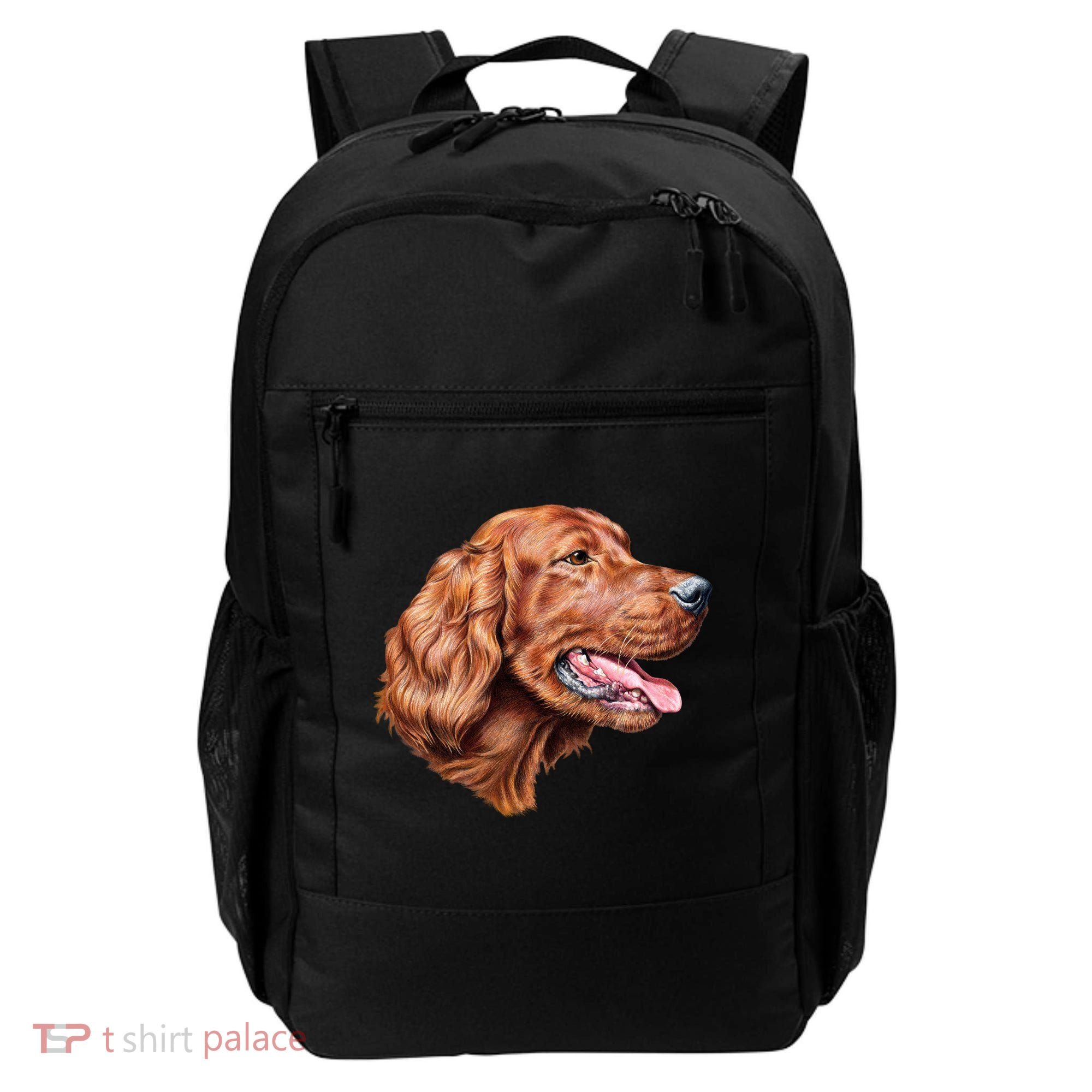 Irish Setter Portrait Backpack