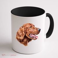 Irish Setter Portrait Coffee Mug thumb 1