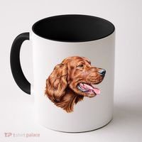 Irish Setter Portrait Coffee Mug thumb 0