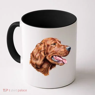 Irish Setter Portrait Coffee Mug