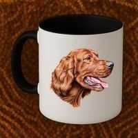 Irish Setter Portrait Coffee Mug thumb 2