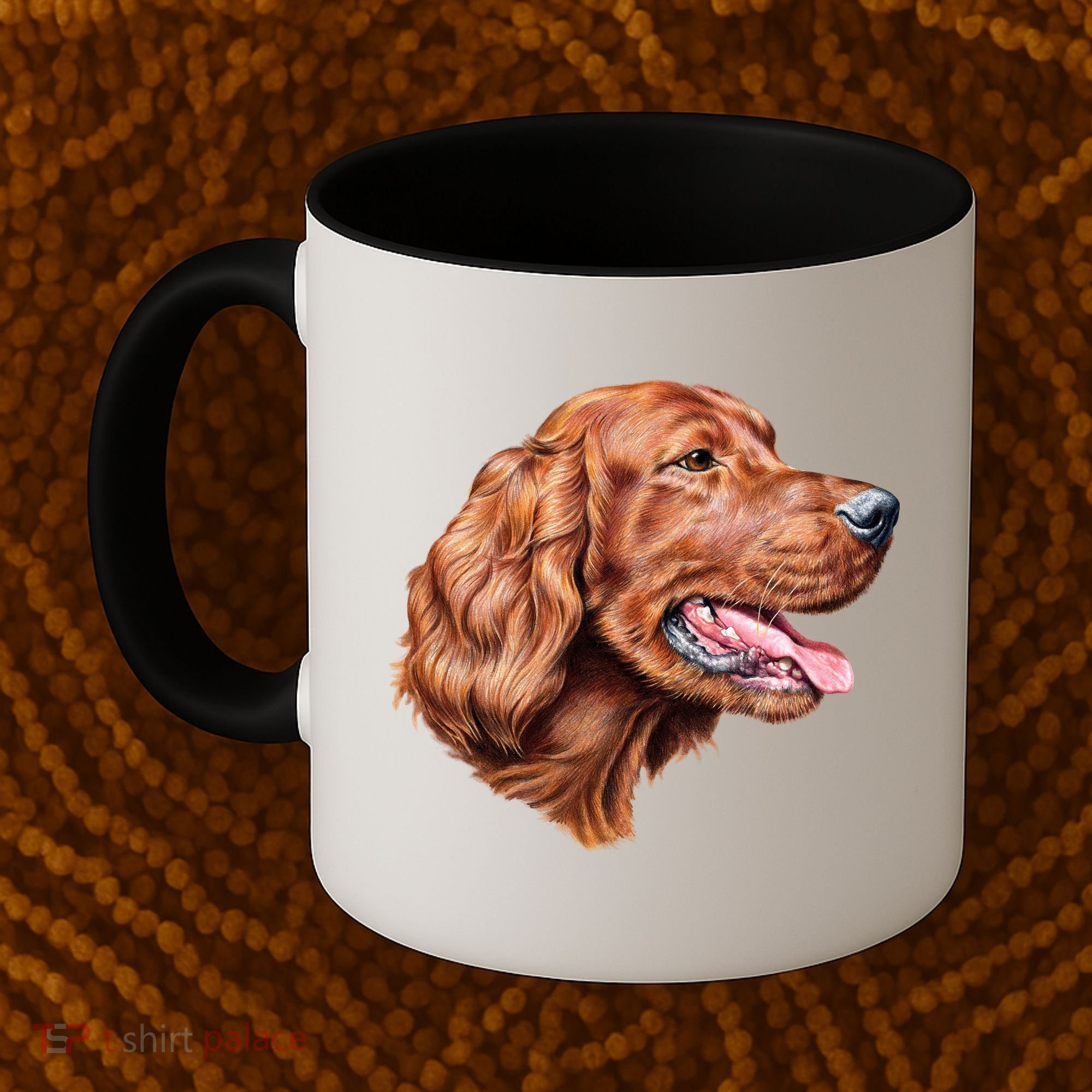 Irish Setter Portrait Coffee Mug