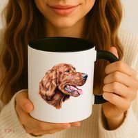 Irish Setter Portrait Coffee Mug thumb 3