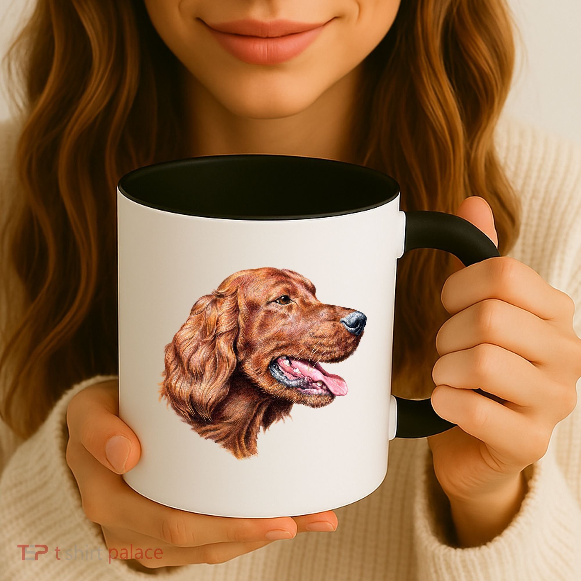 Irish Setter Portrait Coffee Mug
