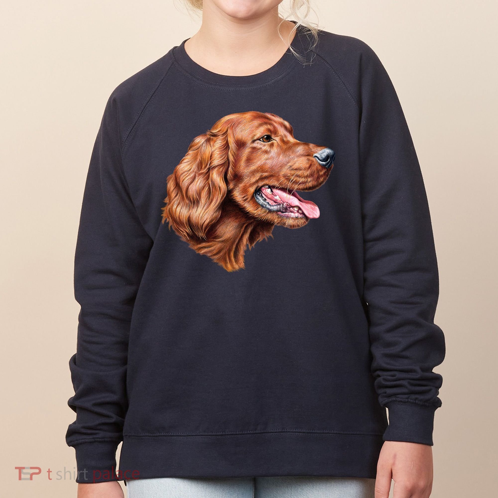 Irish Setter Portrait Women's Sweatshirt