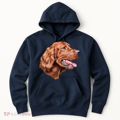 Irish Setter Portrait Hoodie