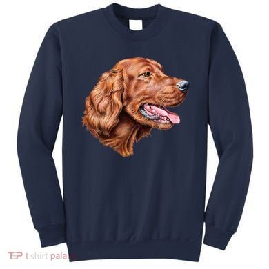 Irish Setter Portrait Sweatshirt