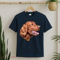Irish Setter Portrait T-Shirt thumb 2