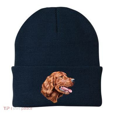 Irish Setter Portrait Beanie