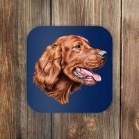 Irish Setter Portrait Coaster thumb 0