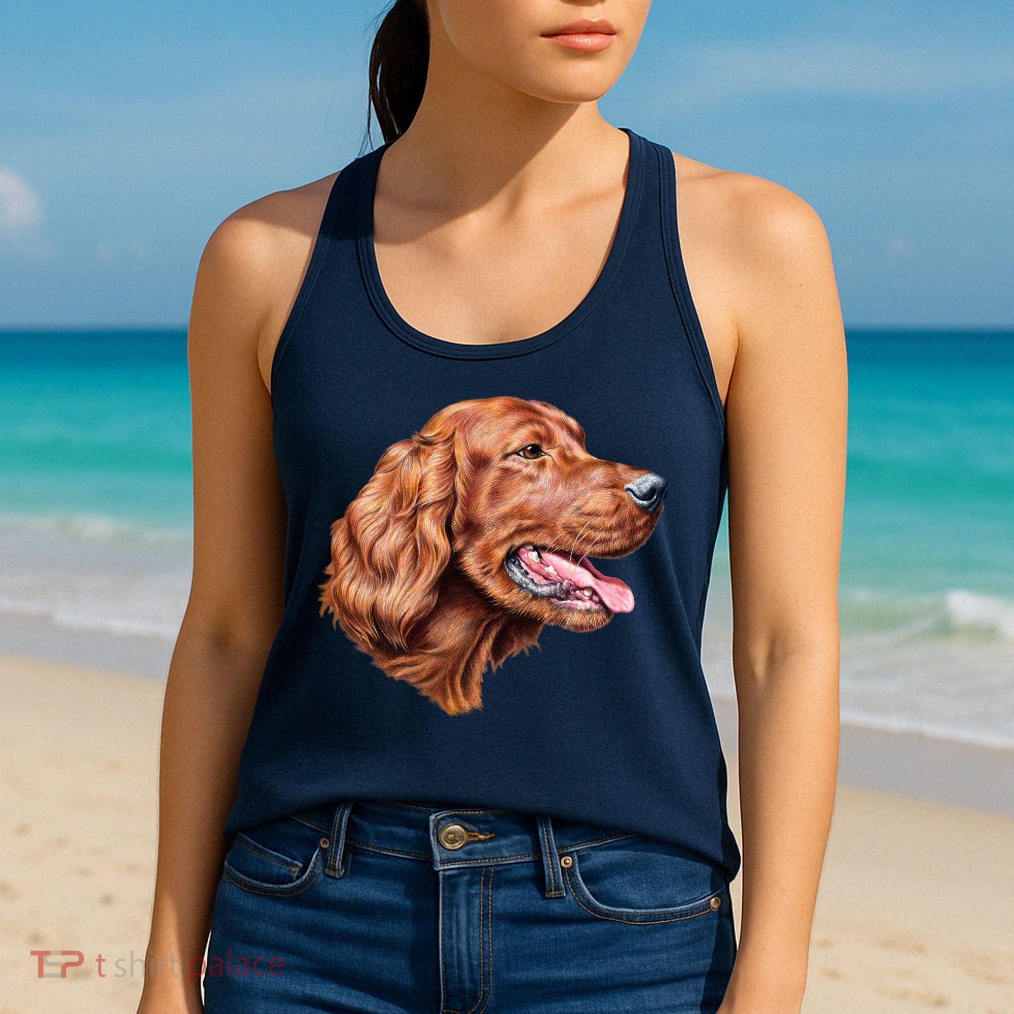 Irish Setter Portrait Women's Tank Top