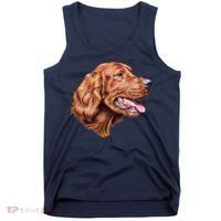 Irish Setter Portrait Tank Top thumb 0