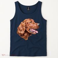 Irish Setter Portrait Tank Top thumb 2