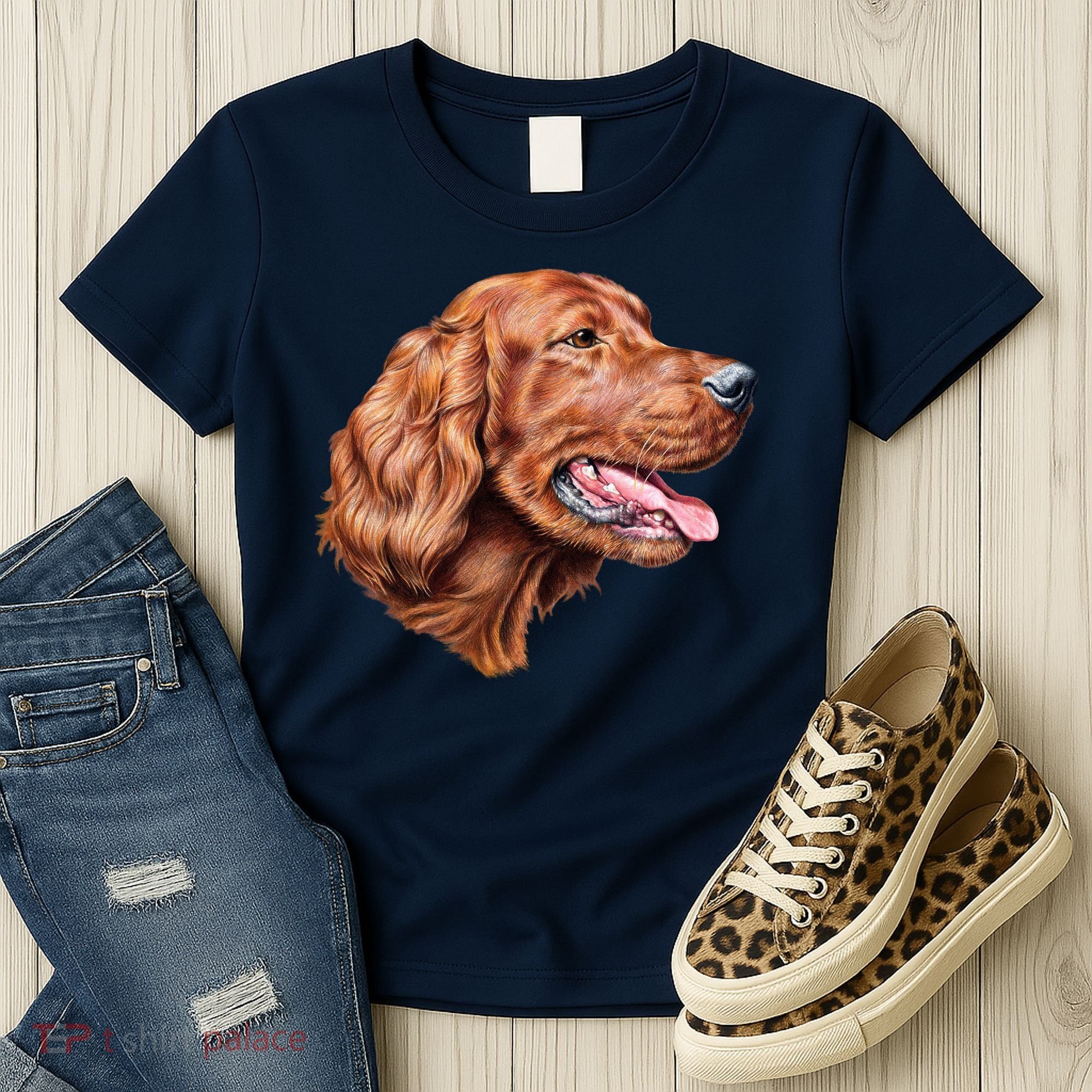 Irish Setter Portrait Women's T-Shirt