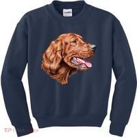 Irish Setter Portrait Kids Sweatshirt thumb 0