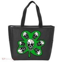 Irish Shamrock Clover Skulls Bag thumb 0