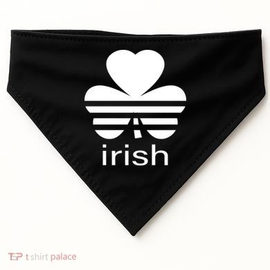 Irish Shamrock Logo USA-Made Doggie Bandana