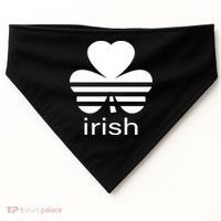 Irish Shamrock Logo USA-Made Doggie Bandana thumb 0