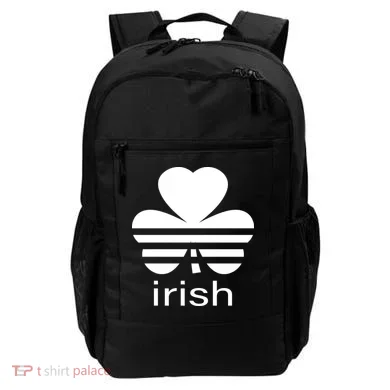 Irish Shamrock Logo Backpack
